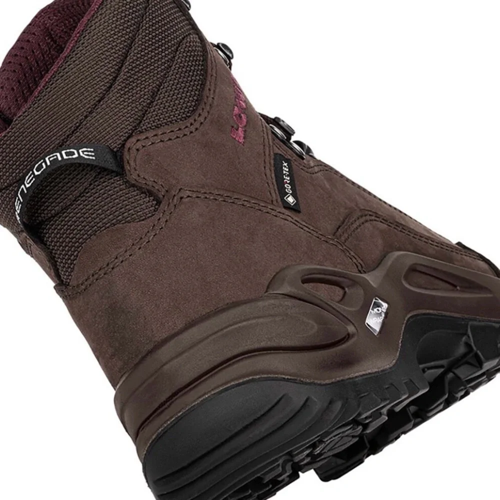 Lowa Women's Lace-Up Mid Hiking Boot in Dark Brown

Renegade GTX Mid Boot - Picture 2 of 4